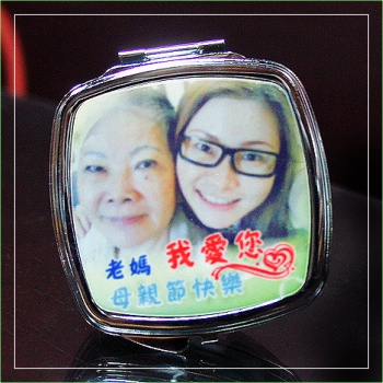 隨身化妝鏡盒-方圓形